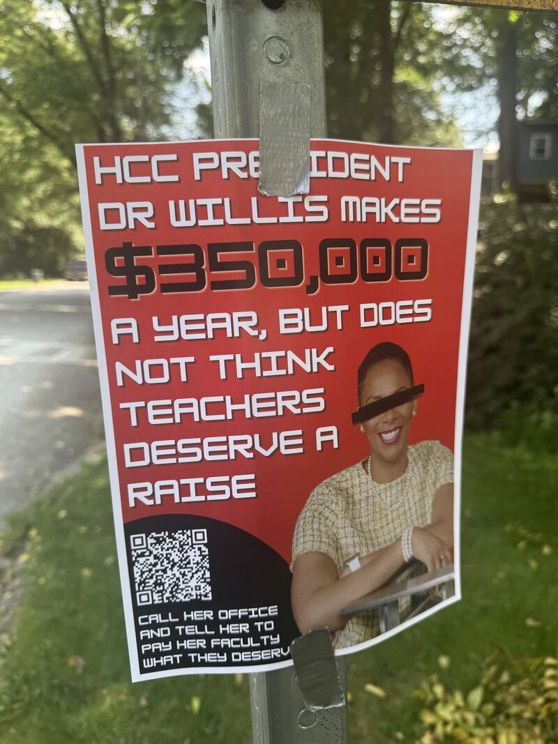 Daria Willis protest poster